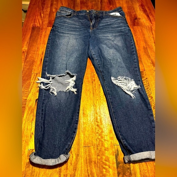 NOBO High Rise Jeans size 13 great condition! boho style, super cute - Picture 1 of 9